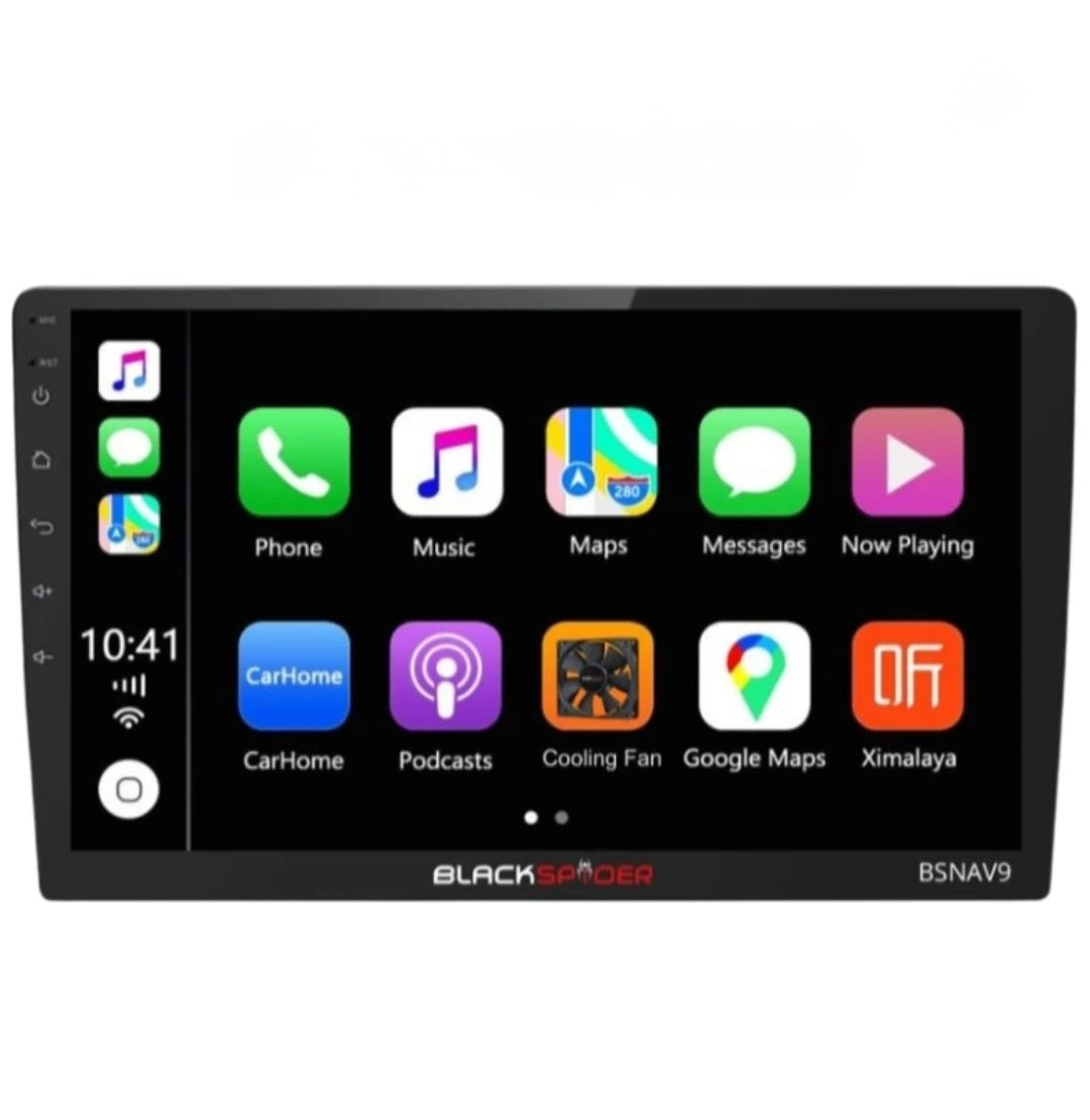 【PSA9】web ガーディ 006/048 1st Blackspider BSNAV9 9INCH Wireless Apple CarPlay Android Auto Radio