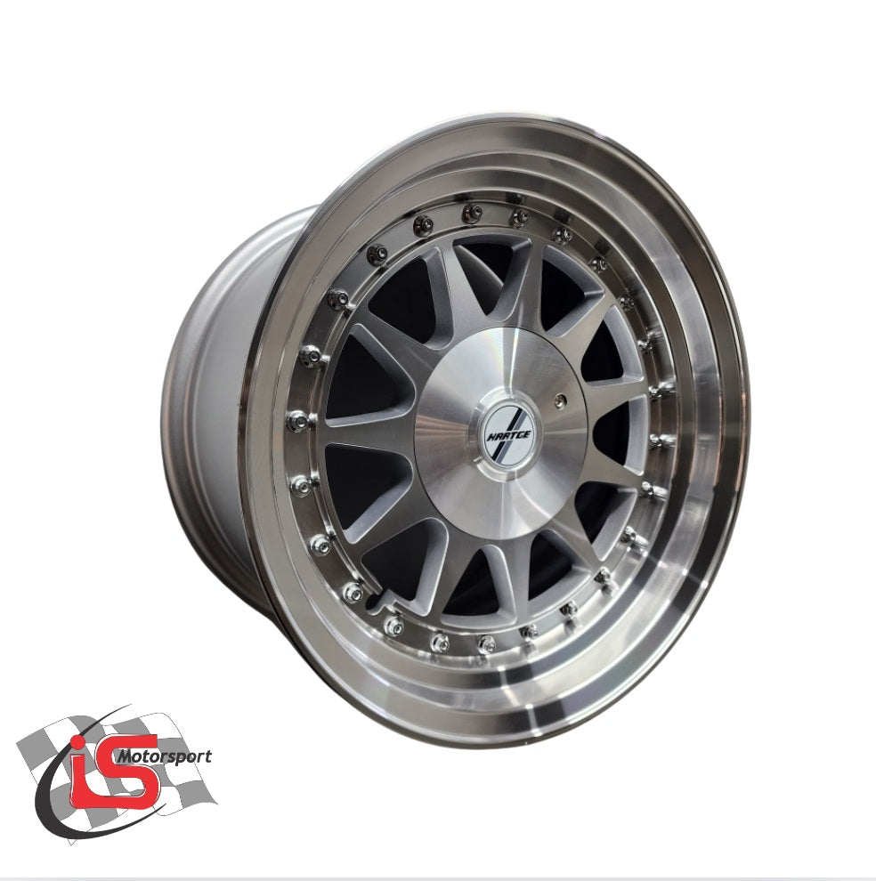 15 INCH HARTGE WHEELS SILVER 4X100/114.3