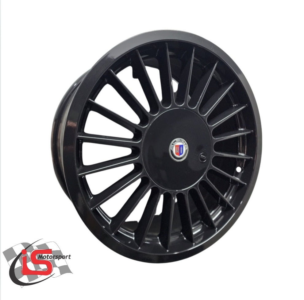17 INCH ALPINA WHEELS BLACK 5X112/120