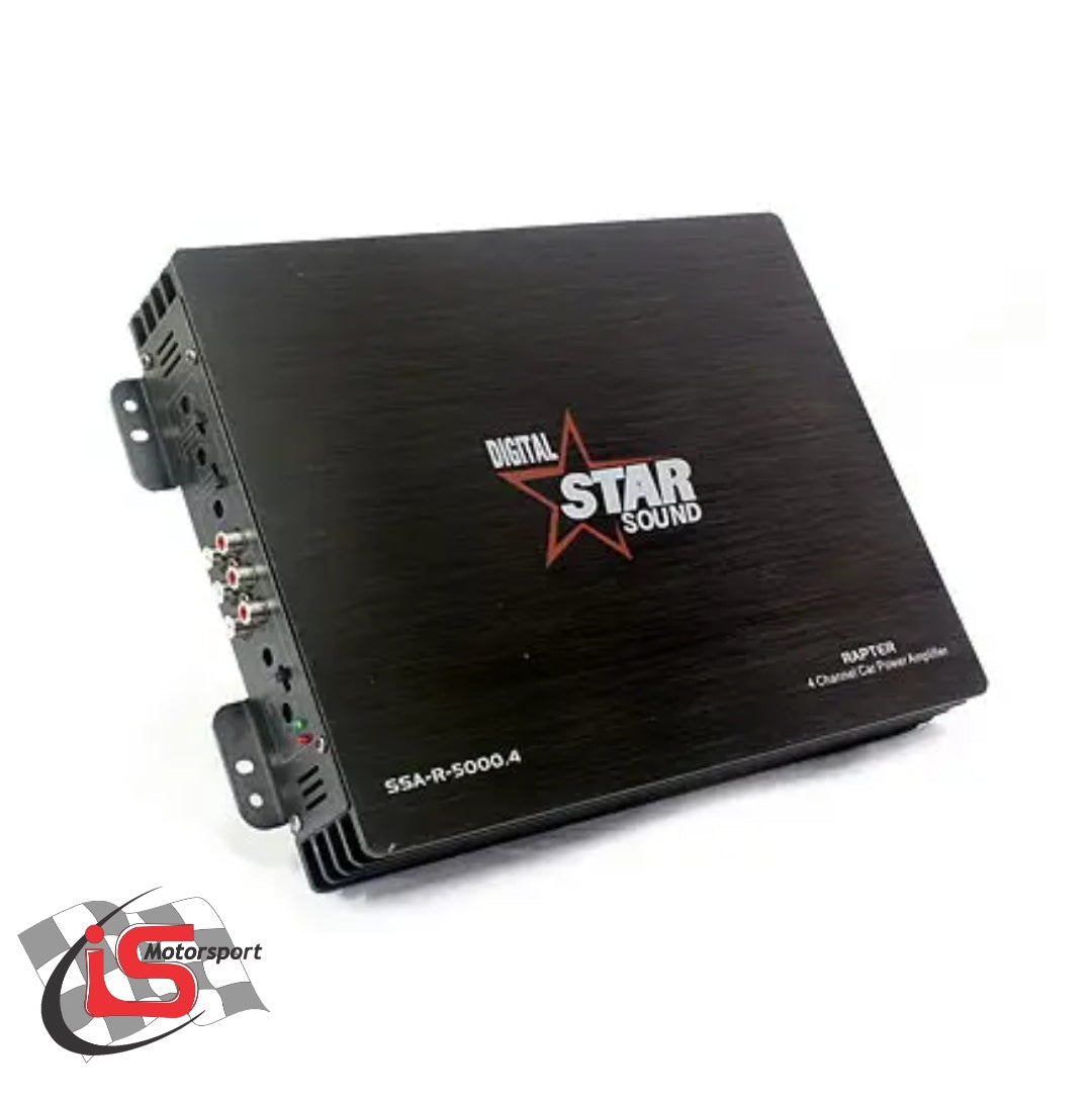 Starsound Riddler 15 Inch STAR SOUND RAPTOR 5000W 4CHANNEL AMPLIFER