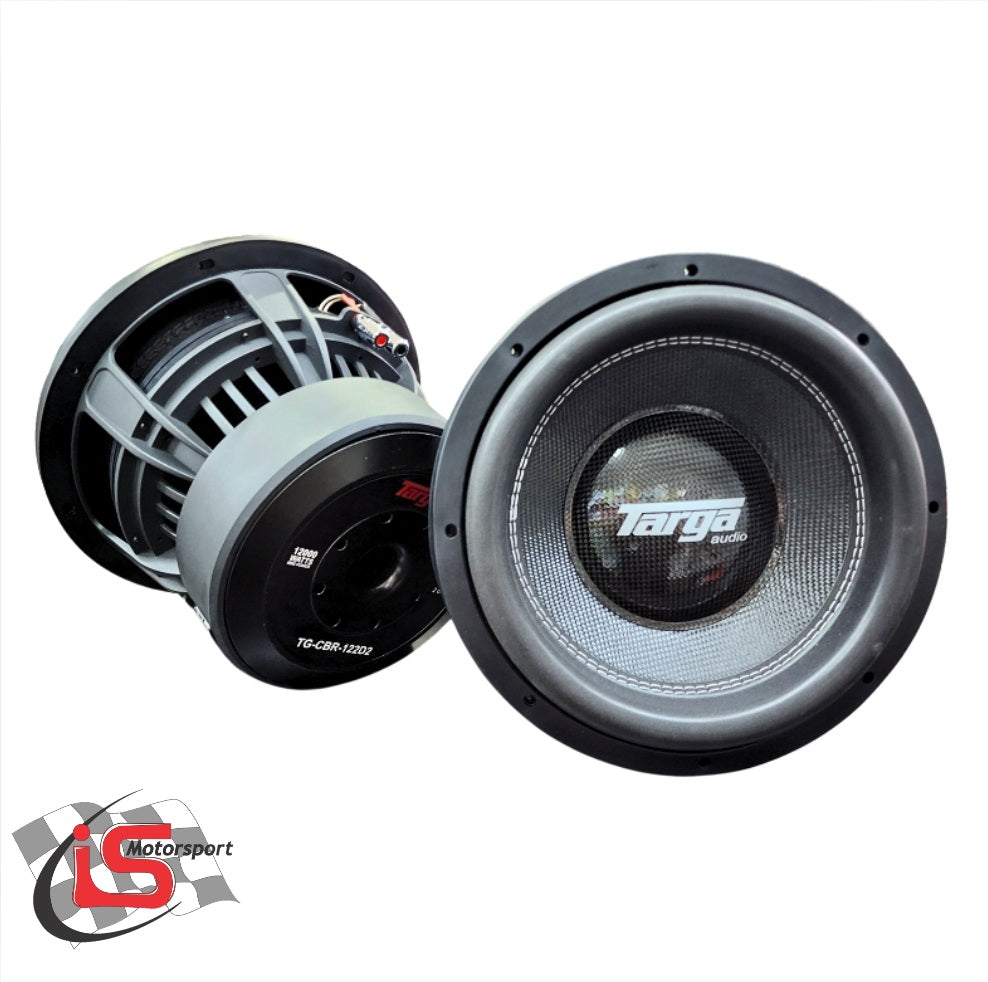 TARGA CBR 12 INCH COMP SUBWOOFER D2 12000W RMS